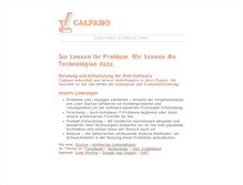 Tablet Screenshot of calpano.com